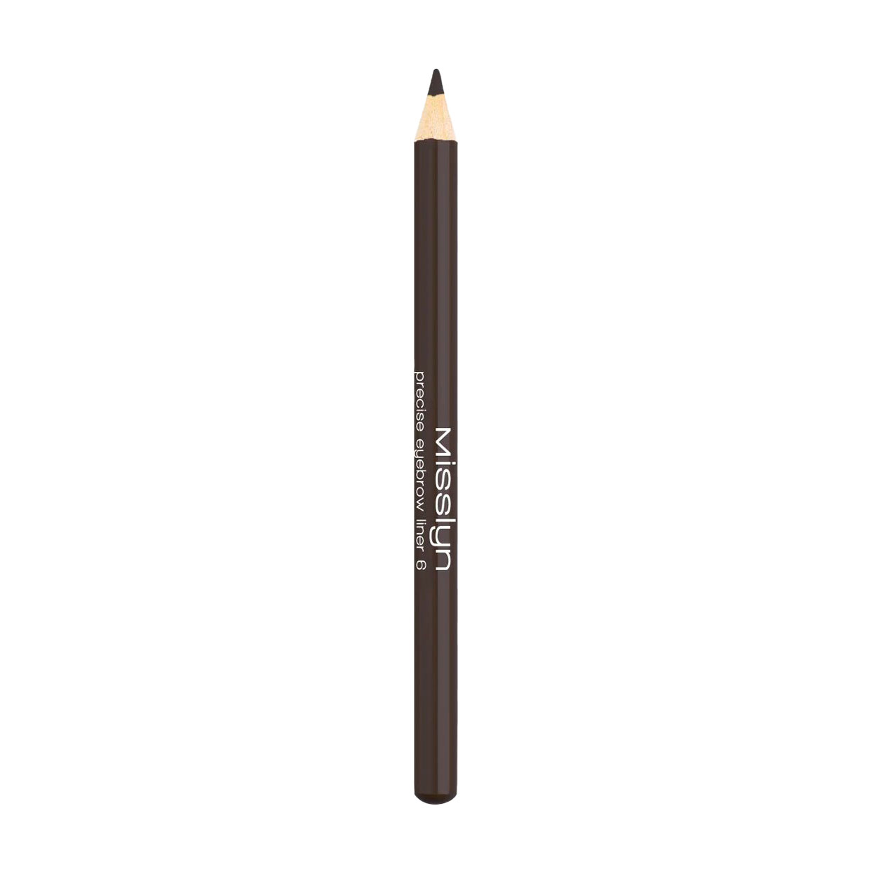 Олівець-підводка для брів Misslyn Precise Eyebrow Liner 6 Taupe Brown, 0.78 г
