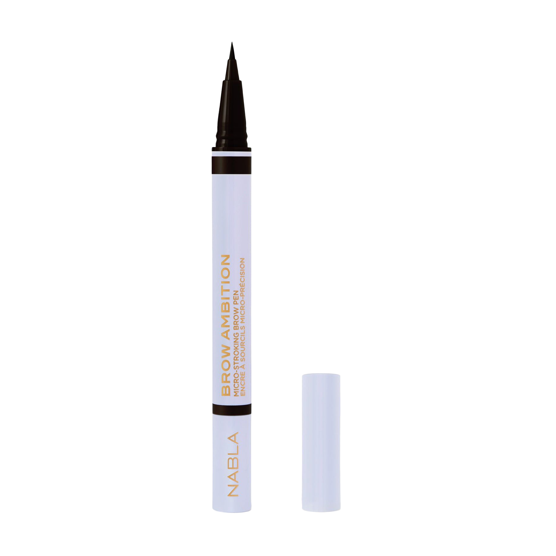 Олівець-підводка для брів NABLA Brow Ambition, Black Brown, 0.44 мл